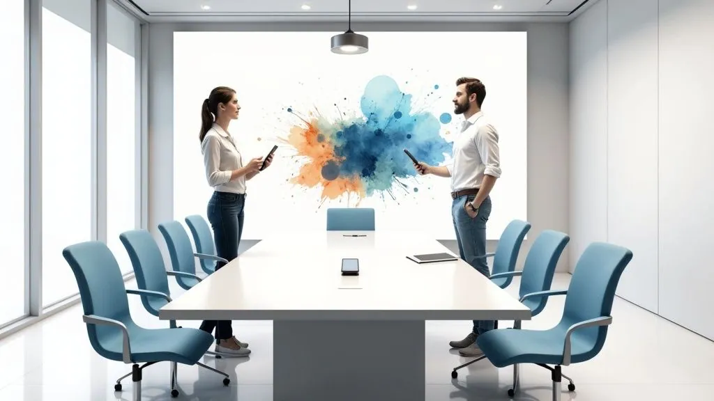 Technology-Forward Smart Conference Room