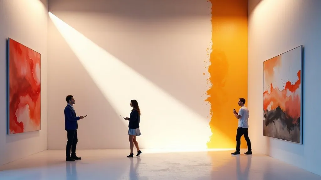 Corporate Color Scheme Lighting Design