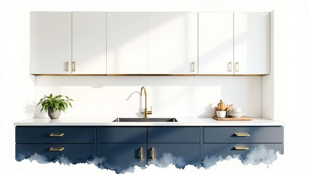 Fresh Paint and Updated Cabinet Finishes