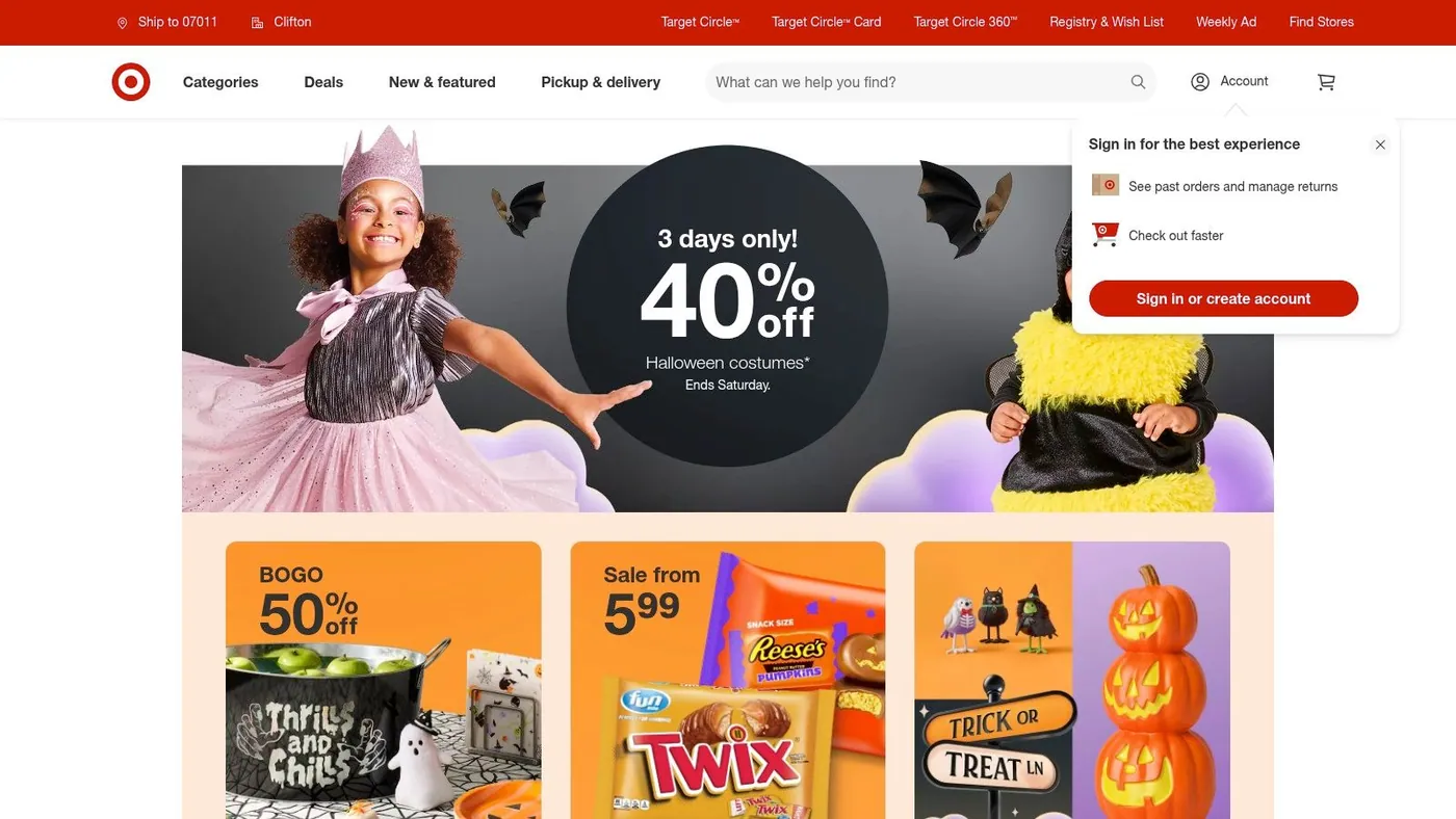 Target peel-and-stick wallpaper selection