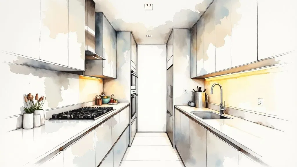 Galley Kitchen Layout