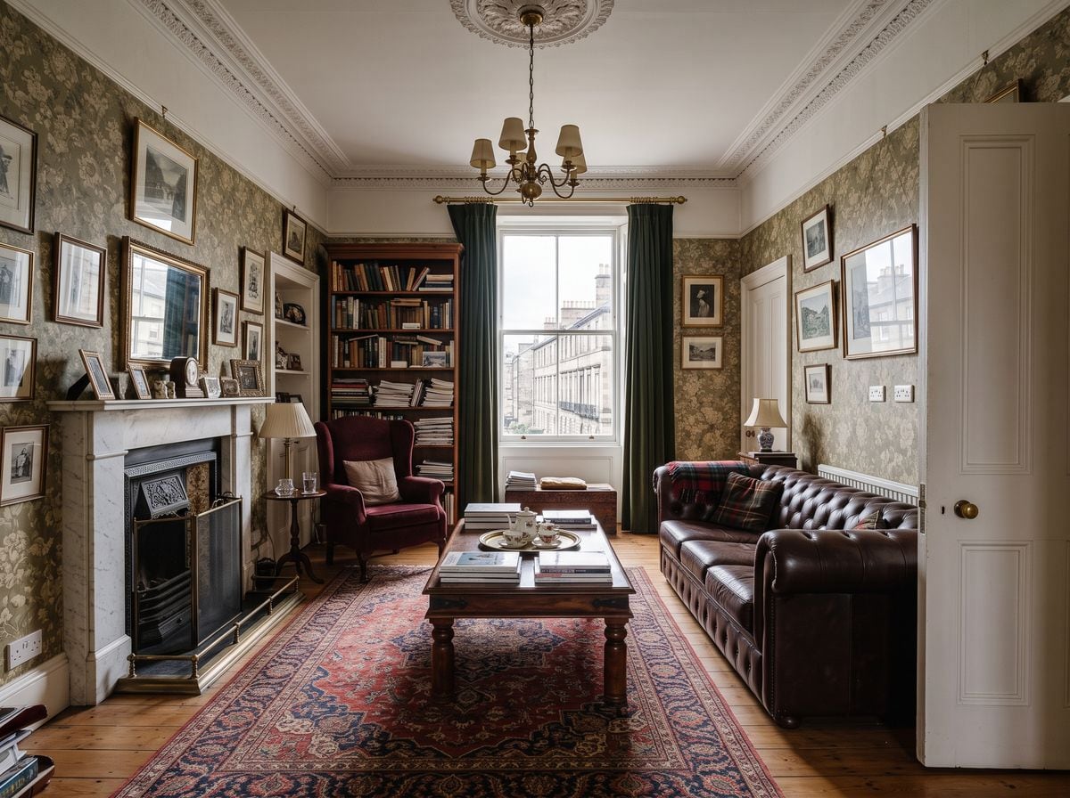 A living room before free AI interior design